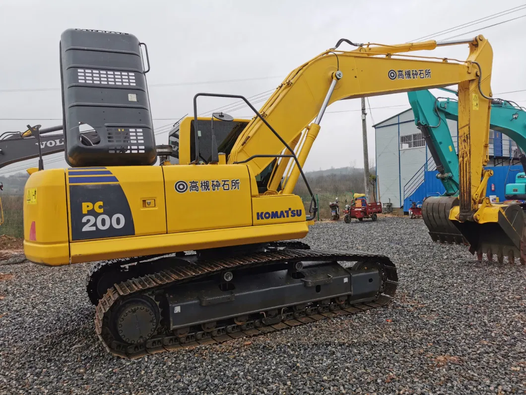 PC220 240 20ton Medium Used Komatsu PC200 Excavator for Various Working Environments