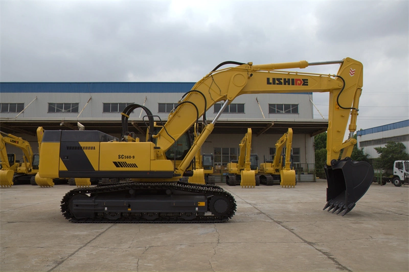 Electric Drive Hydraulic Long Reach Boom Caterpillar Cat 349 Crawler Excavator