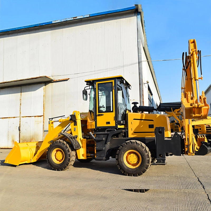 Compact Front Loader Excavator