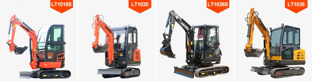 Garden Use Excavators New Excavator with Swing Boom Diesel Engine Can Recondisition for Home Work with Factory Price for Sale