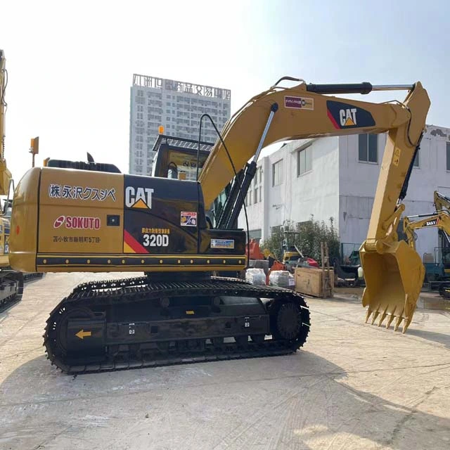 Used Japan Crawler Excavator Cat 320d 325D 330d Secondhand Excavator Cat 320d 325D 330d for Sale