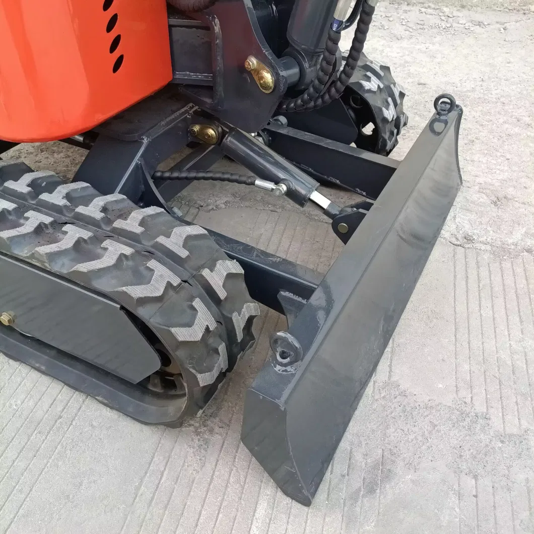 Chinese Natural Rubber Crawler Type Lithium Battery Power 72V Excavator 0.8 Ton 1 Ton Electric Excavator Mini Electric Digger for Sale