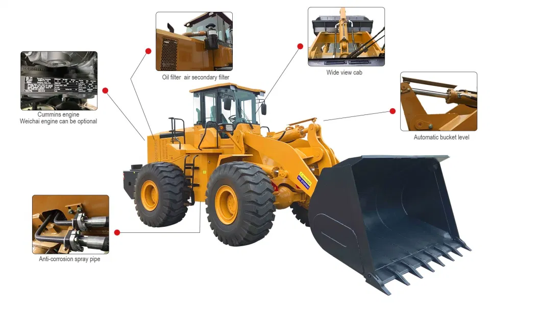 Compact Front Loader Excavator