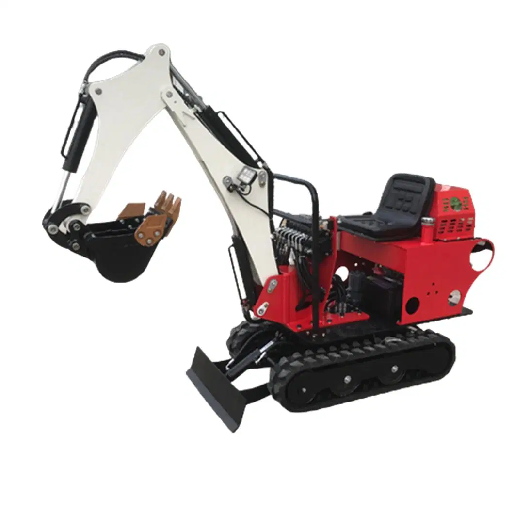 Hydraulic Crawler Belt Diesel Engine Multi-Functional Euro-5 EPA-4 Mini Excavator 800kg 1000kg 1200kg 1500kg Construction Excavator Customized