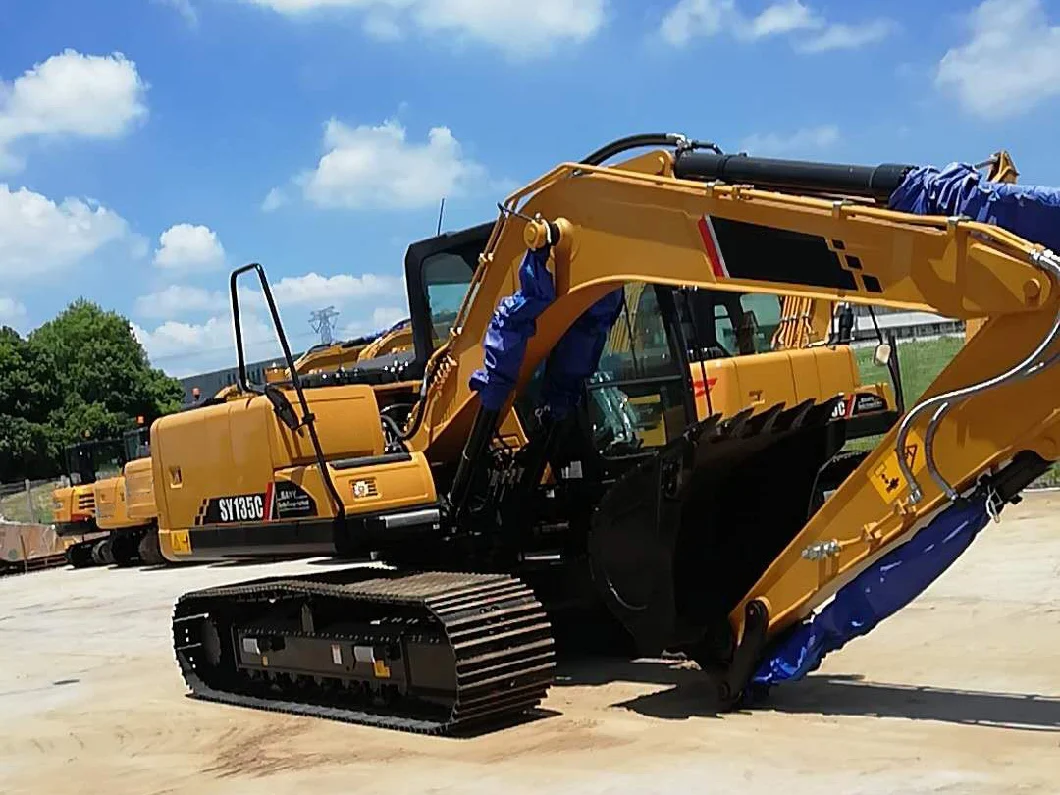 Crawler Excavator Sy80u with Best Quality for Road Construction Machinery