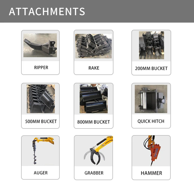 Internal Combustion Drive Small-Scale TITANHI Shangdong China(Mainland) tractor front loader excavator