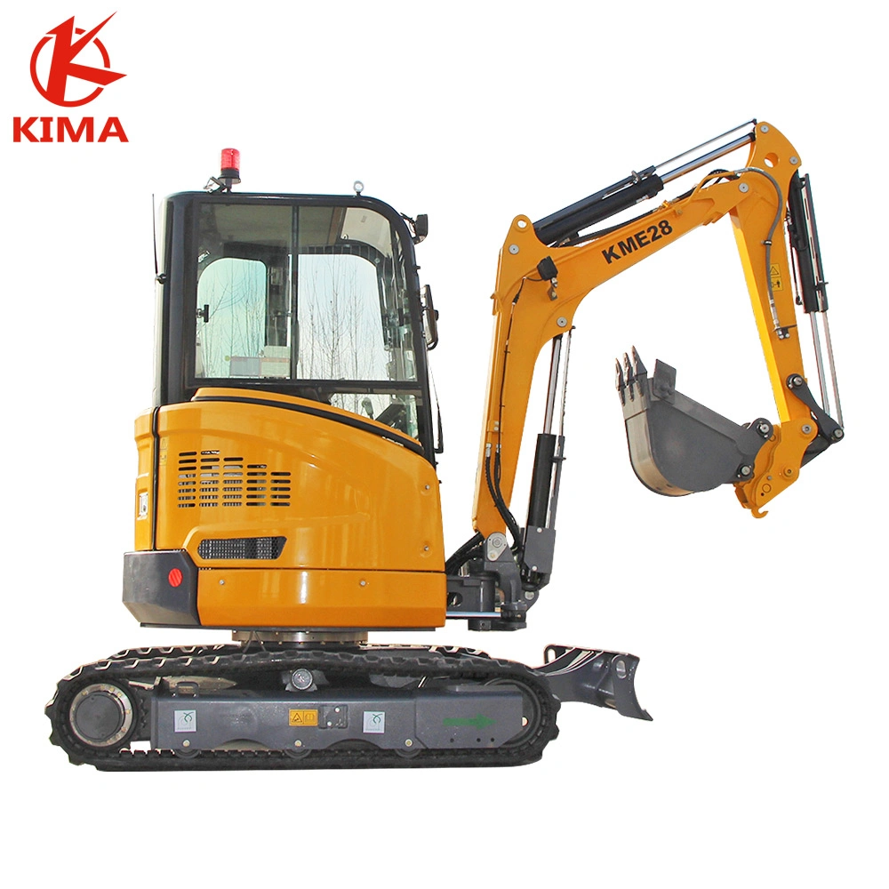 1.0 Ton Chinese Crawler Digging Equipment Mini Excavator With CE