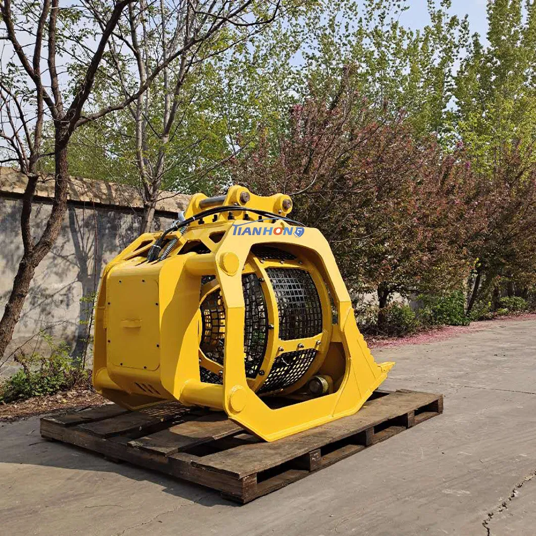 15 Tons Excavator Rotating Screener/Sieving/Mesh Screening Bucket