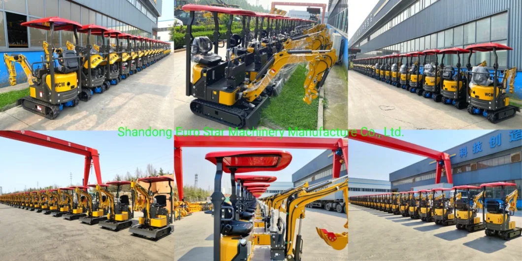 1.6t Ez936 Wheel Loader Ec Multi Functional Mini Small Approved China Construction Medium Bucket Machinery Compact Backhoe Front End Loader Excavator