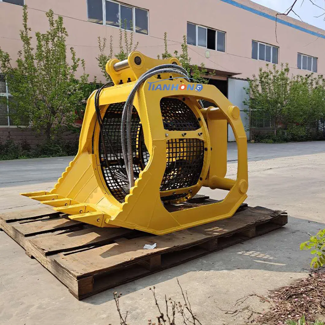 15 Tons Excavator Rotating Screener/Sieving/Mesh Screening Bucket