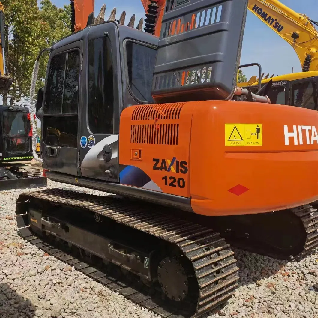 Landscaping Excavator Hitachi Zx120 Mini Crawler Excavator with Thumb and Ditch Bucket