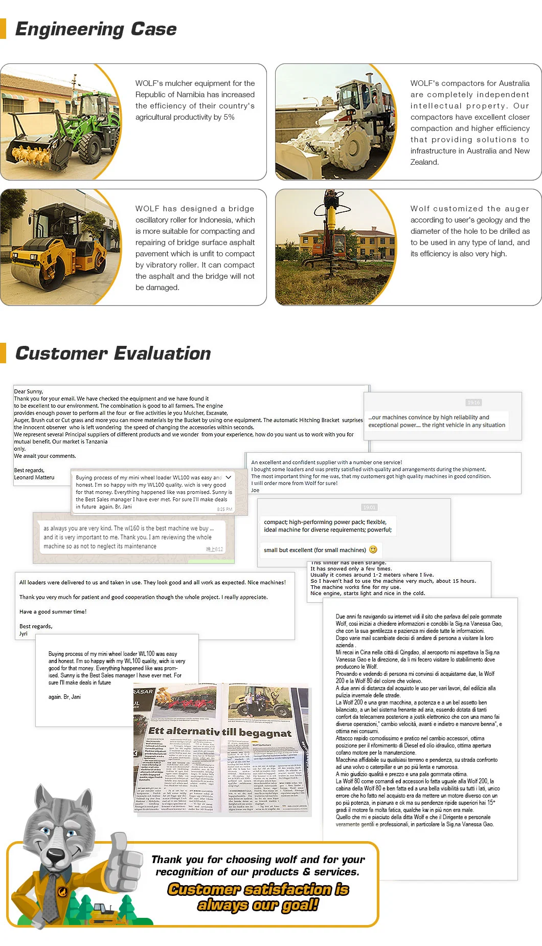 Enclosed Cabin 6 Ton Excavator for Construction