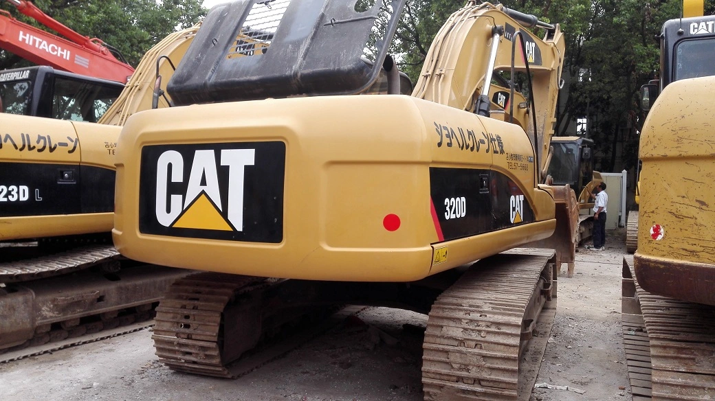 Used Construction Caterpillar 320d Crawler Excavator Machine Cat 320d 320d2 320c Used for Mining and Road Construction