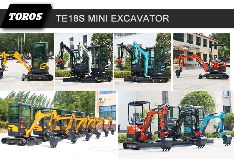 Digging Hydraulic Small Micro Digger Excavator Prices for Sale New Mini Bagger Tracked Machine CE Crawler 1 Ton 1.5 Ton 2 Ton 2.5 Ton 3 Ton 3.5ton 30%off