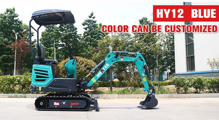 Factory Price Boom Swing Crawler Mini Bagger 1.8 Ton Mini Excavator 1 Ton 1.2 Ton 1.6 Ton Mini Excavator with Bucket for Sale