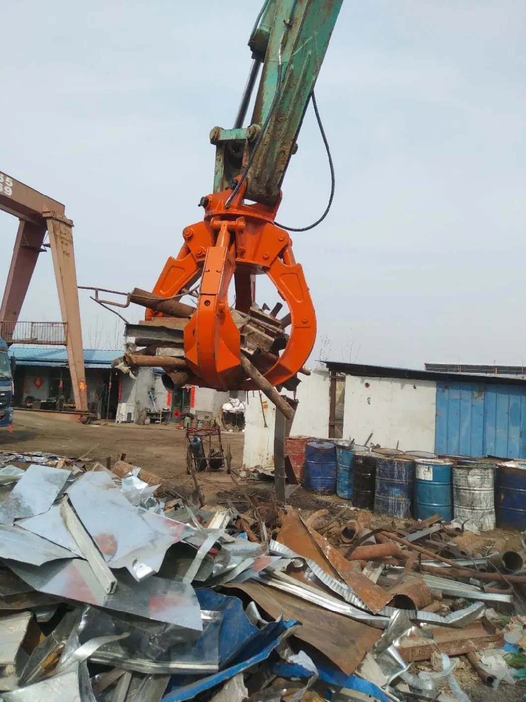 Orange Peel Grapple Hydraulic Grapple Excavator Attachment Hot Sale