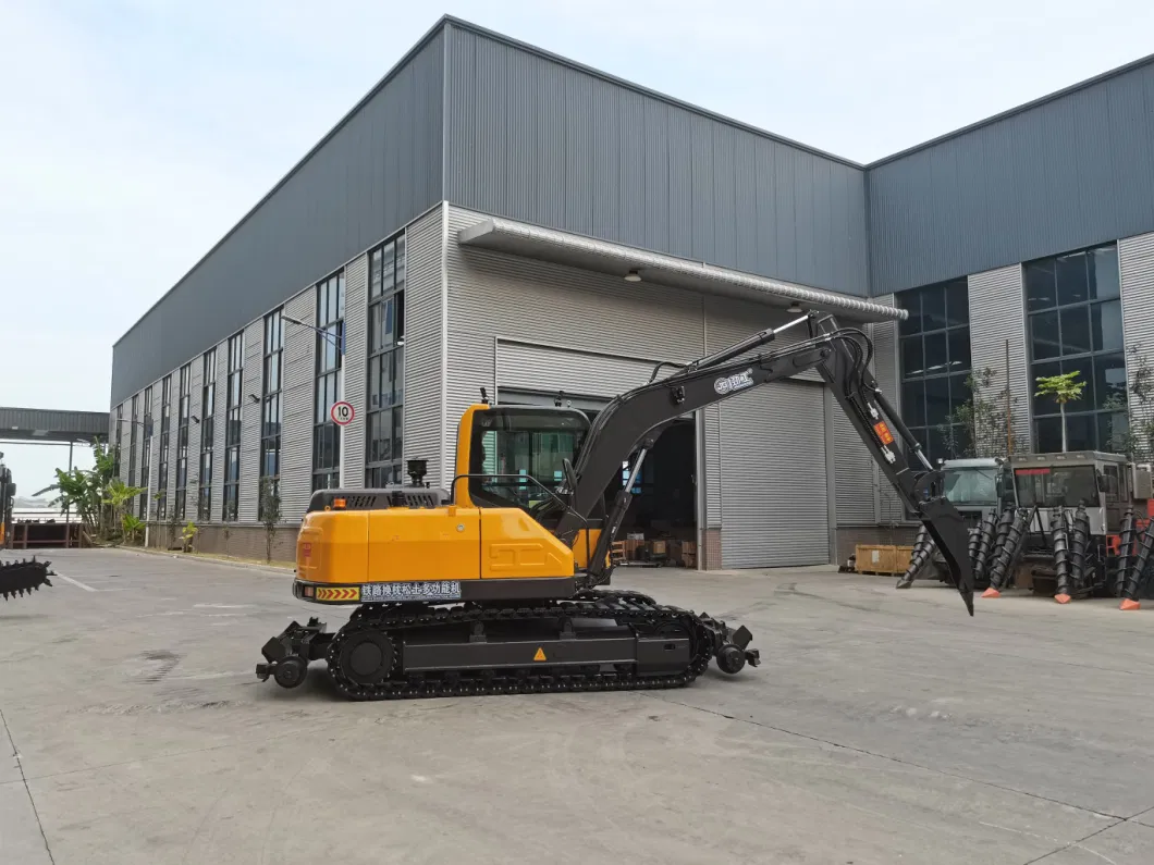 Good Structural Steel Clay Bucket for Rail Tracked Excavator to Cribbing out Mud Spots on The Track