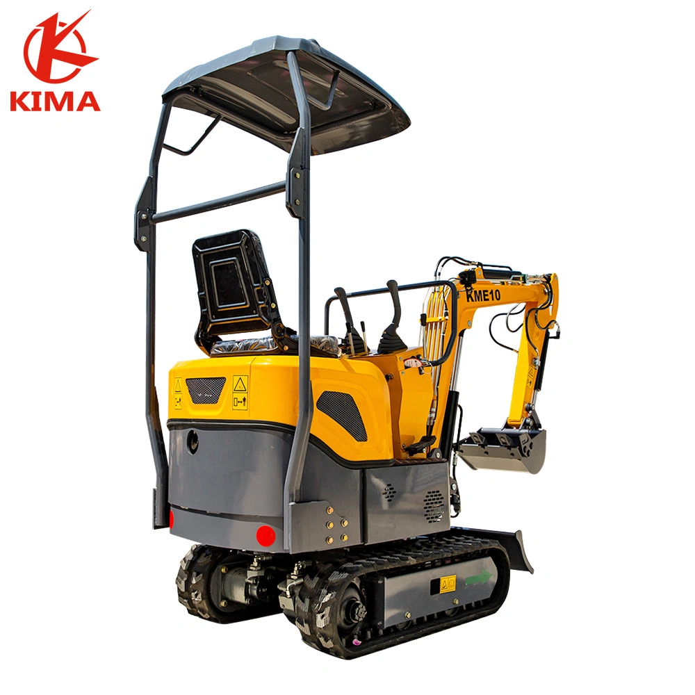 1.0 Ton Chinese Crawler Digging Equipment Mini Excavator With CE