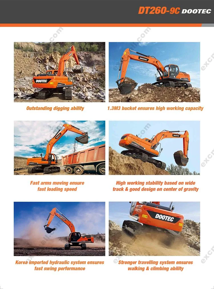 EPA Approved Giant Excavator China New 20 Ton Excavator