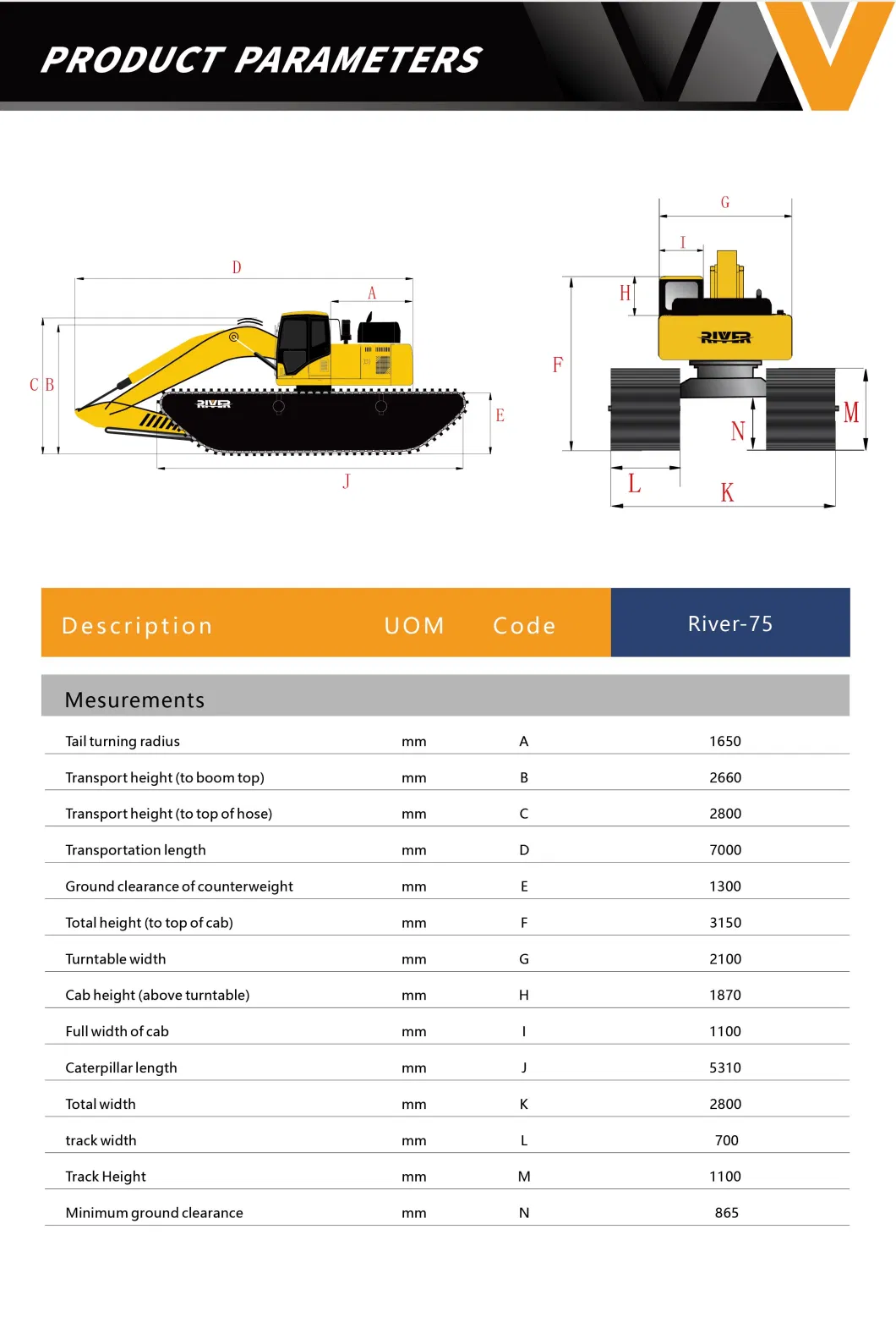 34tons Oil, Gas Mining Construction Machinery Amphibious Excavator Backhoe Loader Towable Hydraulic Crawler Excavator for Wet Dredging Surface