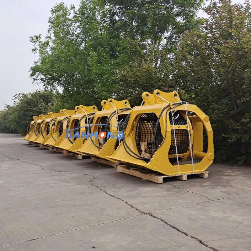 15 Tons Excavator Rotating Screener/Sieving/Mesh Screening Bucket