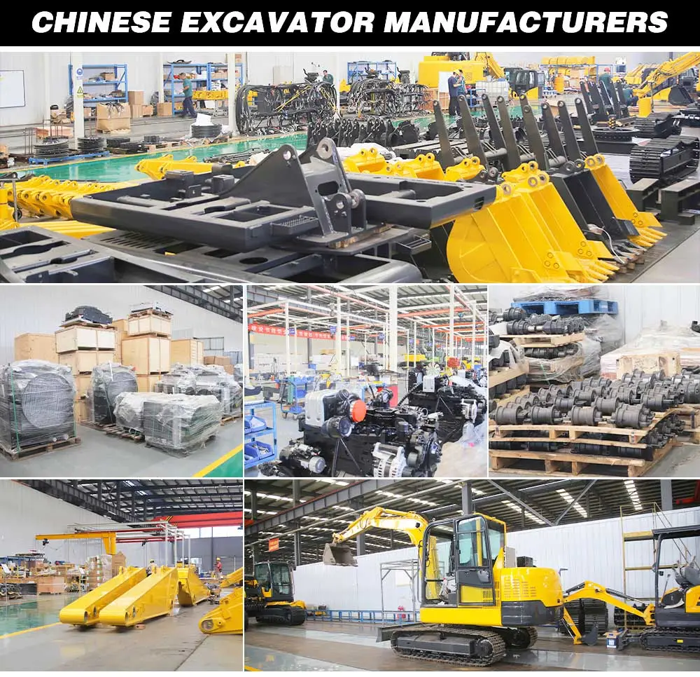 Large Big Excavator 15 Ton 20 Ton 30 Ton Hydraulic Crawler Excavator