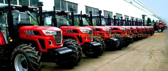 Good Quality Construction Machinery100HP 120HP Farming Four Wheel Drive Multi Functional Agriculture Tractor Garden Tractor with Front Loader