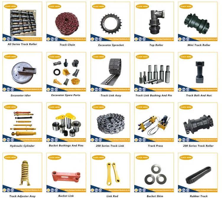 Excavator Carrier Roller Top Roller Undercarriage