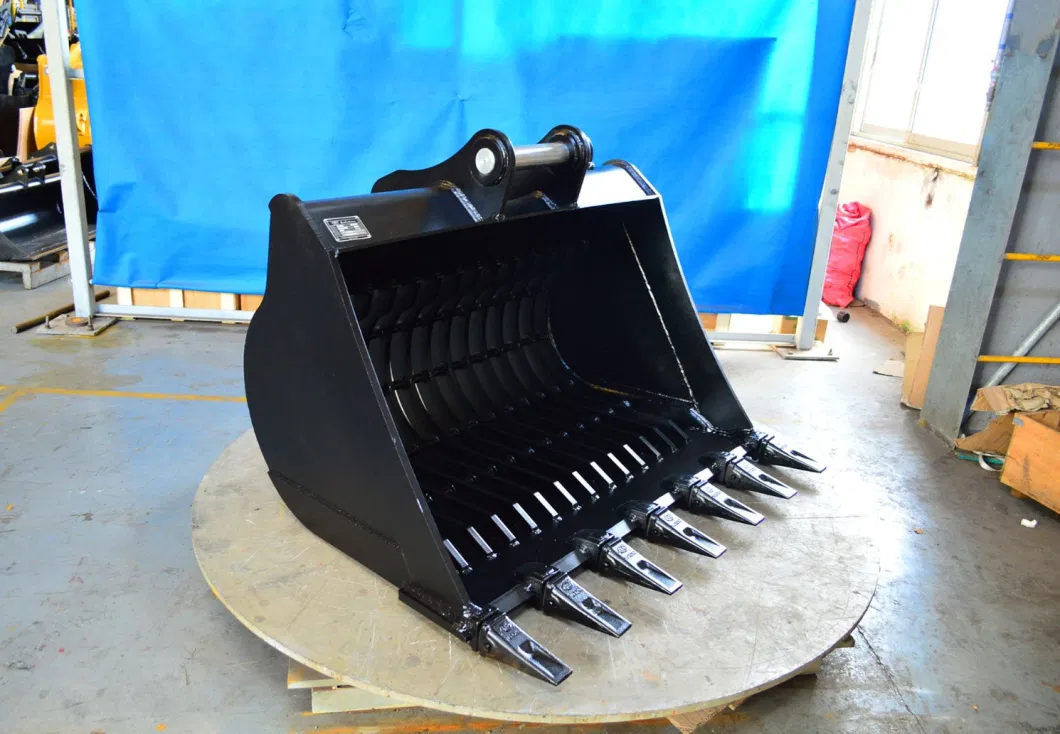 Bonovo Excavator Rock Bucket Quarry Bucket for Digging Rock Stone