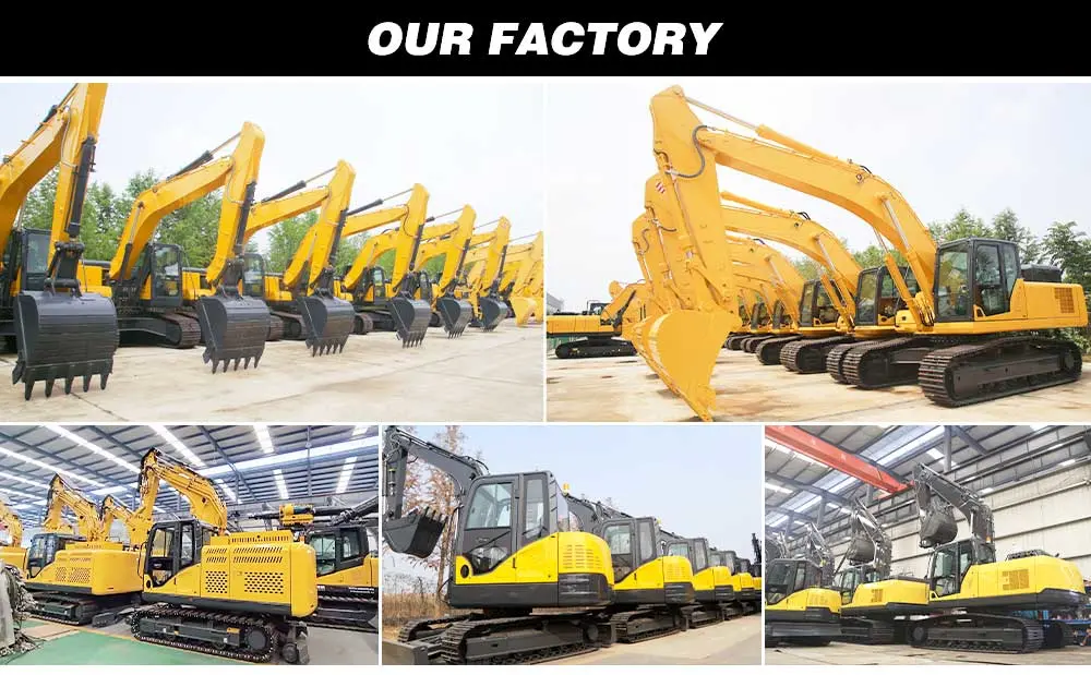 Large Big Excavator 15 Ton 20 Ton 30 Ton Hydraulic Crawler Excavator