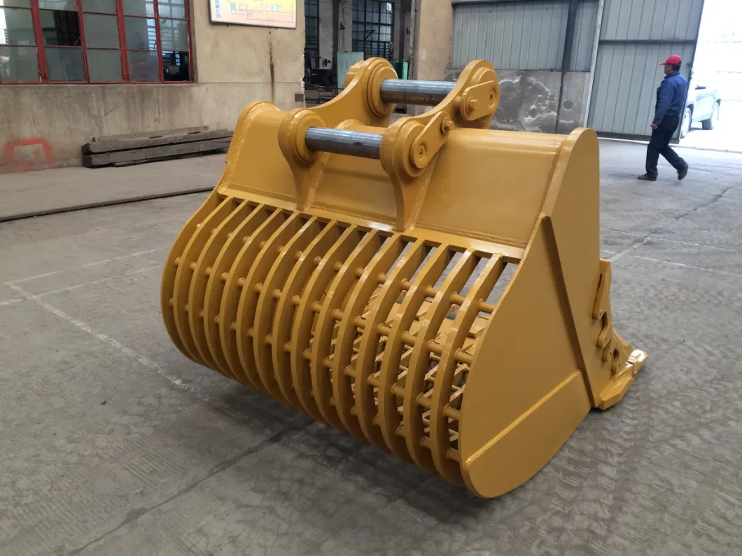 Bonovo Excavator Rock Bucket Quarry Bucket for Digging Rock Stone