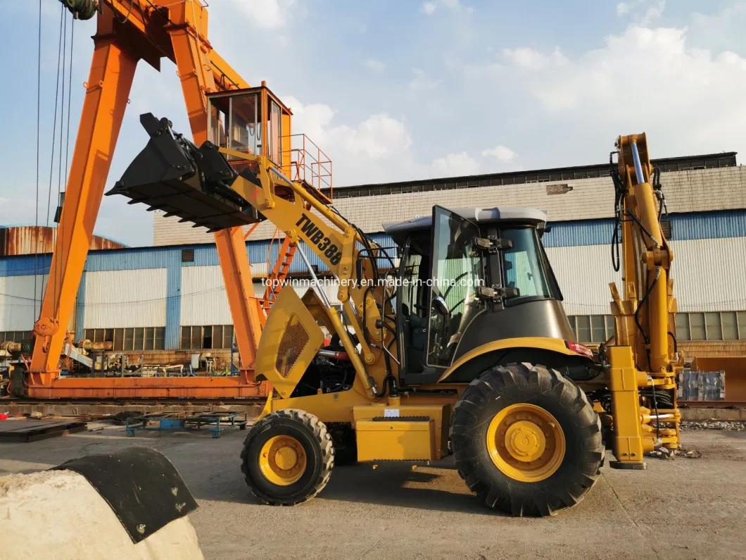 Chinese Hydraulic Heavy Equipment Mini Tractor Loader Backhoe