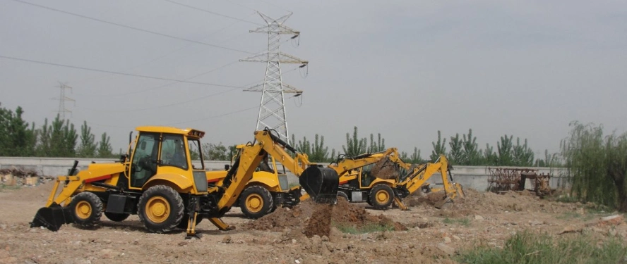 4WD Cheap Ztw30-25 Mini Backhoe Loader with Cummins Engine