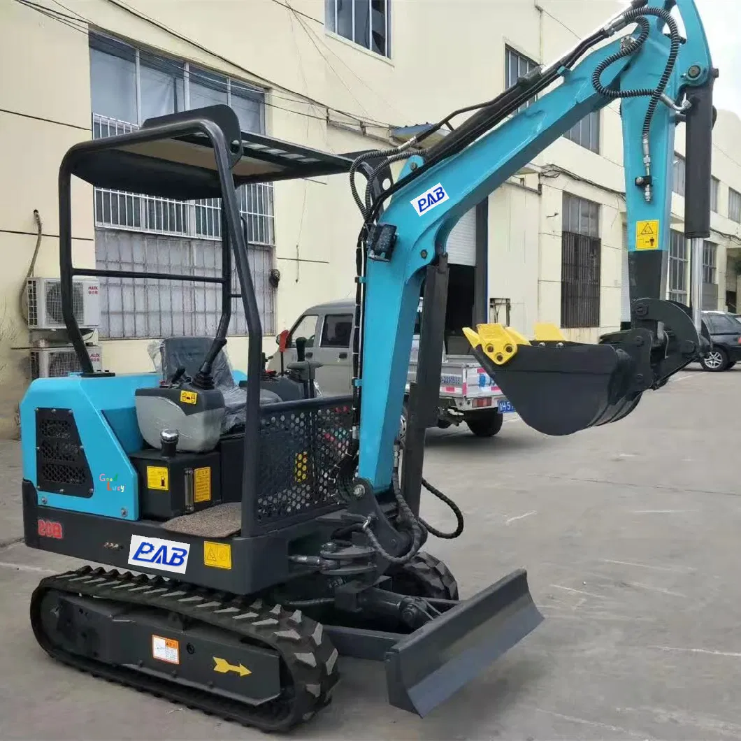 Excavators Used by Timber Factories to Grab Timber