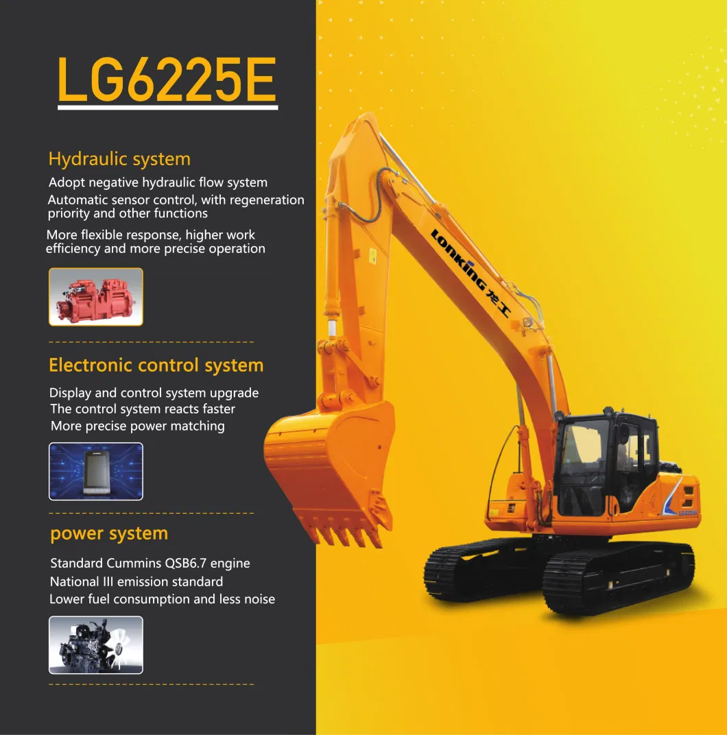 High Performance 21.8 Ton Excavator for Demolition for Sale with High Quality