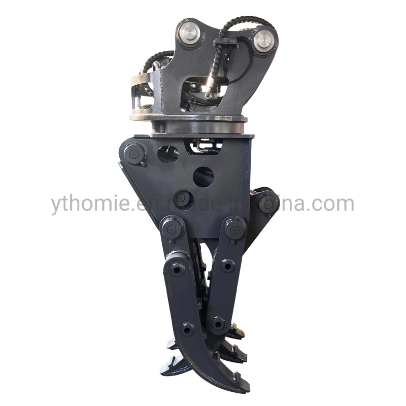 Hydraulic Excavator Grab 360 Rotating Stone Grab for Excavator Construction Work