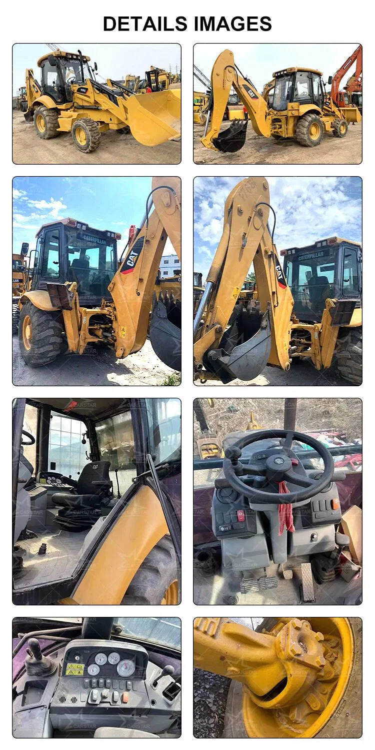 USA Original Cat 420f Used Backhoe Secondhand Caterpillar 420f Backhoe Loader with Cheap Price