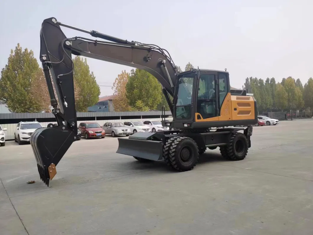 Factory Mini Loader/Small Loader/Backhoe Loader/Skid Steer Loader/Front End Loadertelescopic Wheel Loader Wheeled Excavatorwith 1ton 2ton 3ton 4tons 5tons 6tons