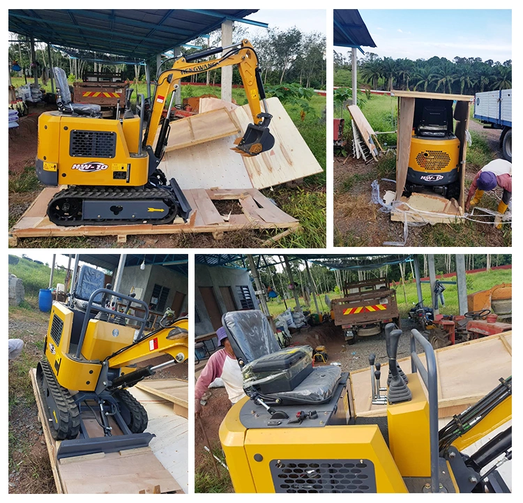 Hot Sell Construction Machinery Max Digging Depth 1320mm Weight 1ton 2ton 3ton Small Micro Mini Crawler Excavators/Excavator Digger/Bagger for Home