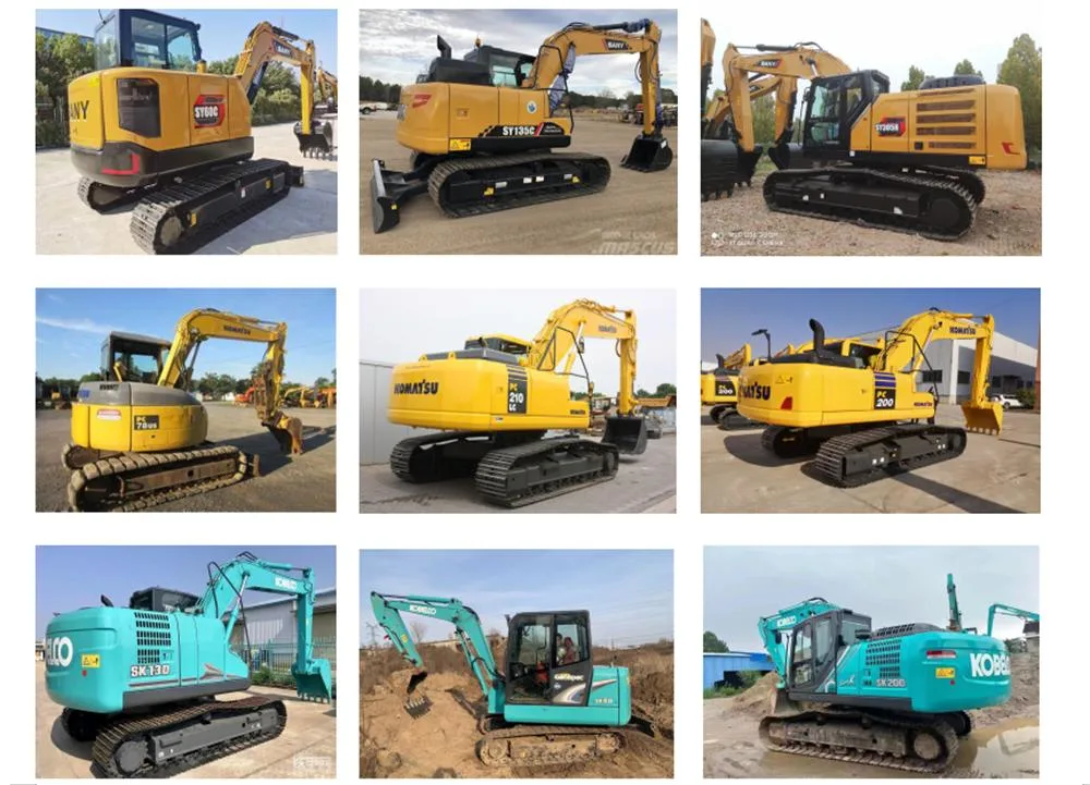 Hydraulic Amphibious Excavator with Pontoon in The Water