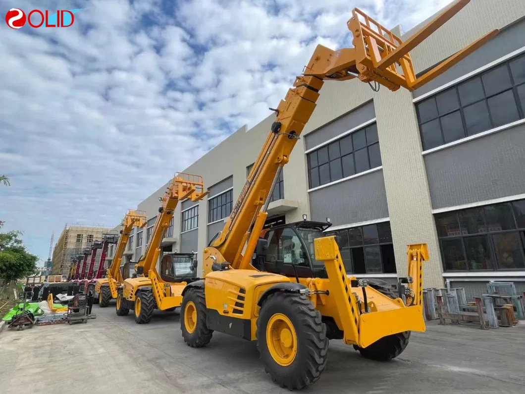 Jcb Telehandler 4.5ton 5ton 6ton Wheeled Material Handler with Telescopic Loader