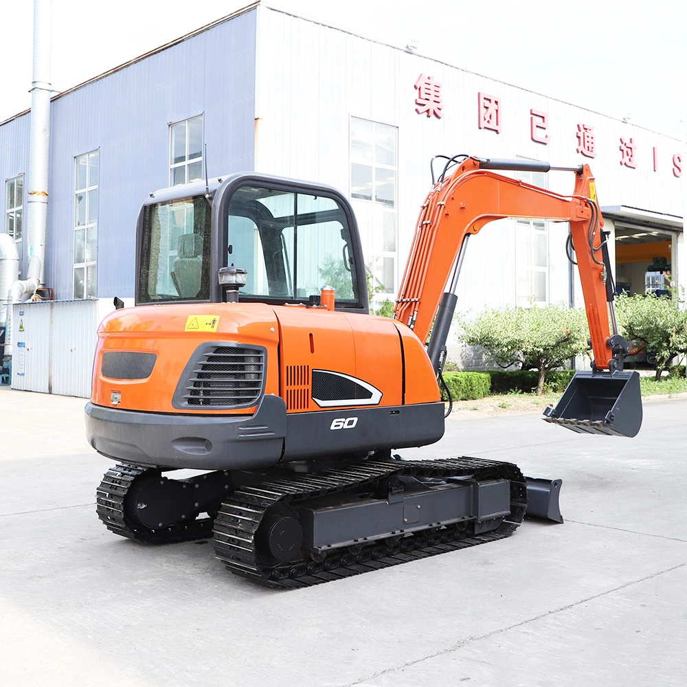 Chinese Manufacturer Can Customize 6ton Crawler Excavator for Road Construction