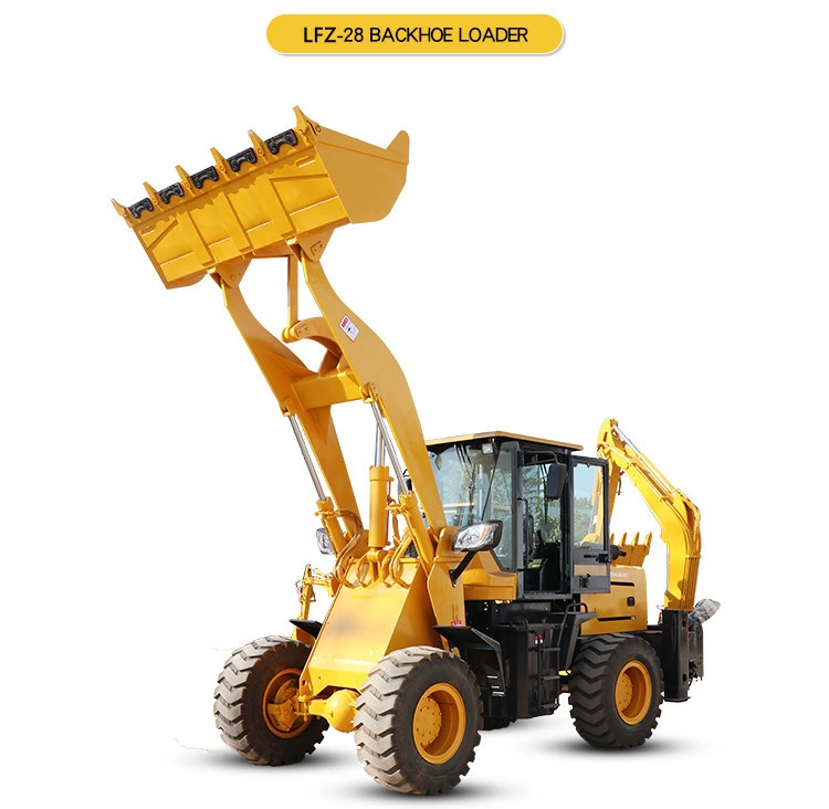 Hydraulic Mini Backhoe Towable Backhoe and Front End Loader