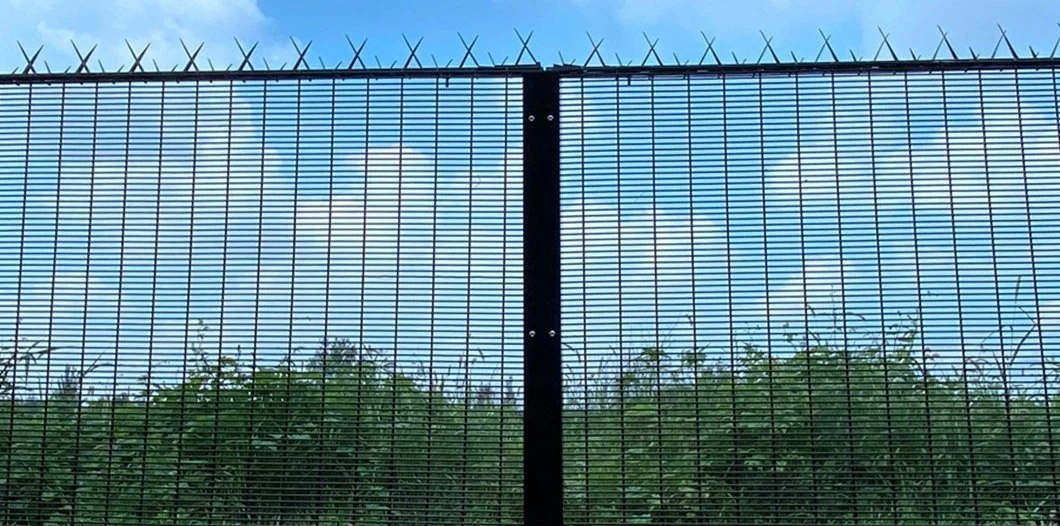 Quality High Panel Steel 358 Airport Prison Anti Thief Security Metal Fence