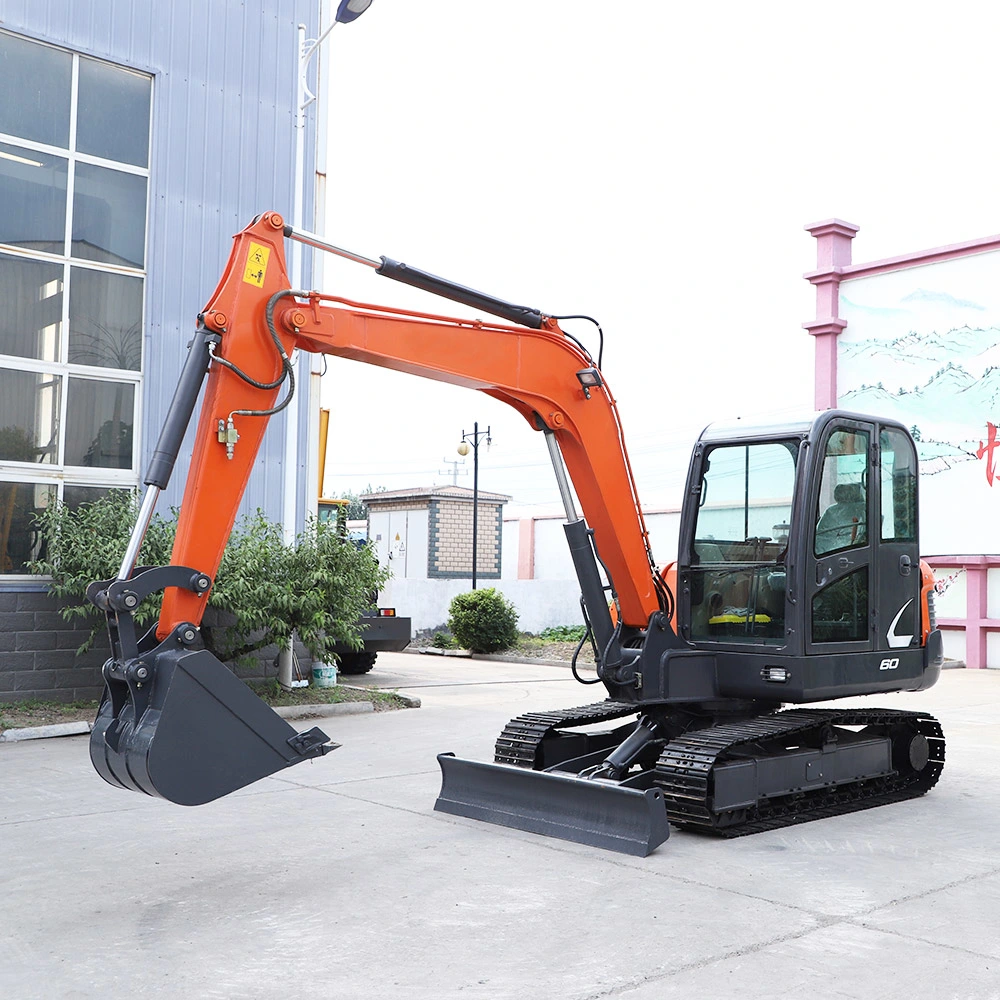 Chinese Manufacturer Can Customize 6ton Crawler Excavator for Road Construction