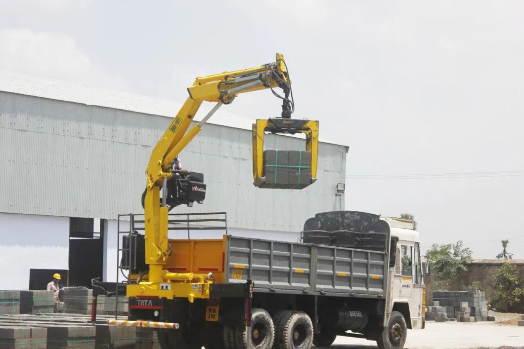 Brick Lifting Machine Crane with Brick Gripple