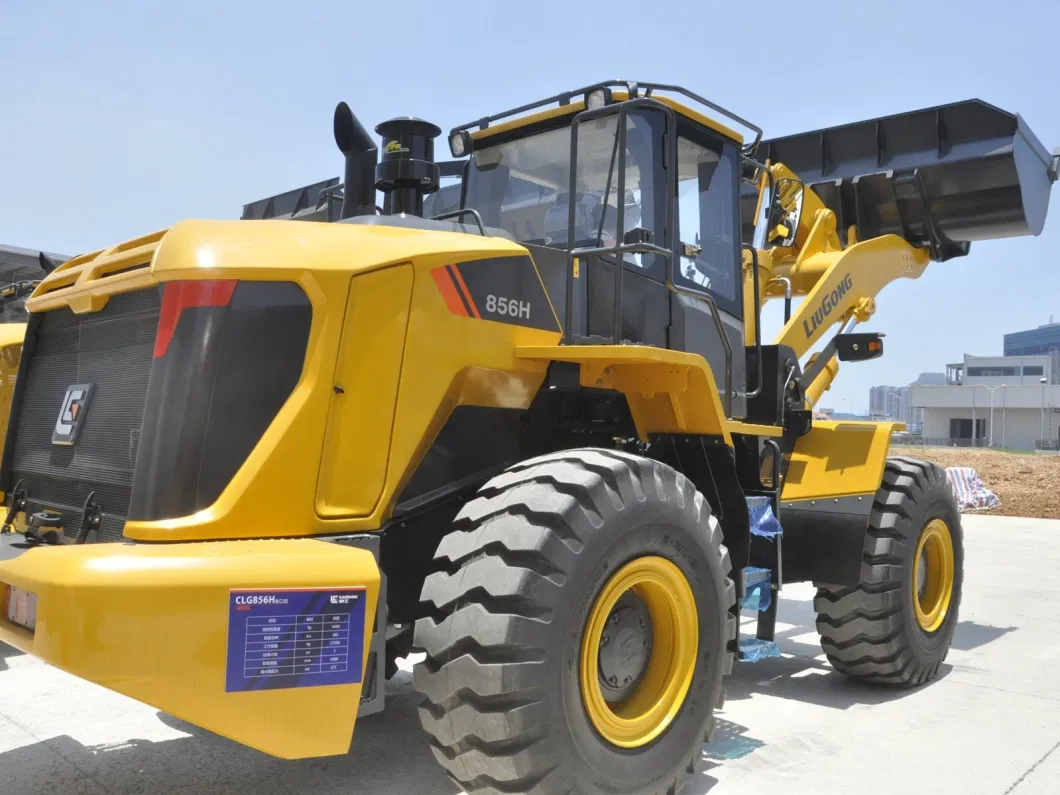 China Liugong Earth Moving Machinery Mini Front End Loader 5 Ton Shovel Loader Clg856h Payloader Clg856 Pay Loader Excavator