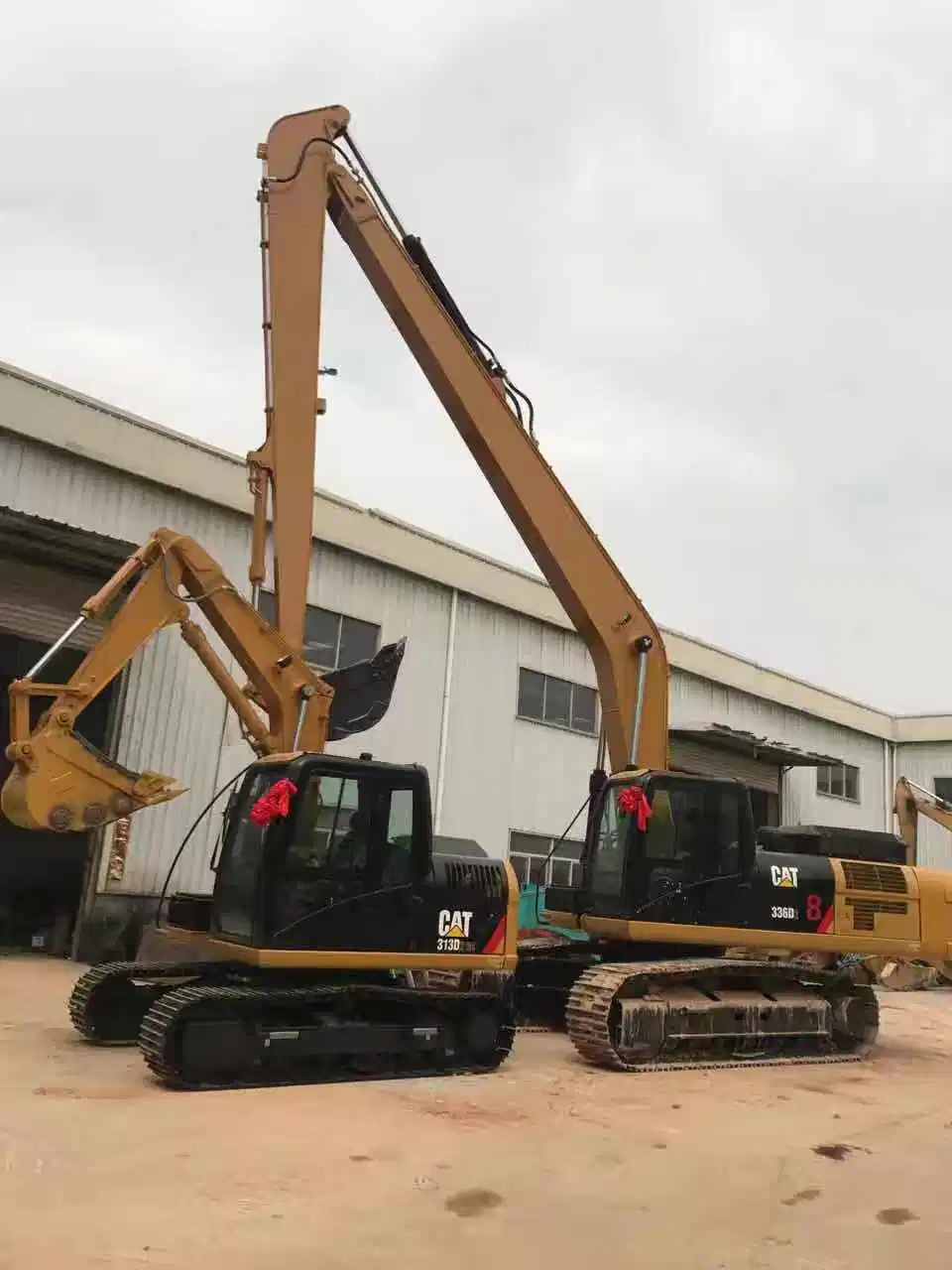 Sany Sy215 Long Reach Excavator 50FT Professional Factory Manufacturing