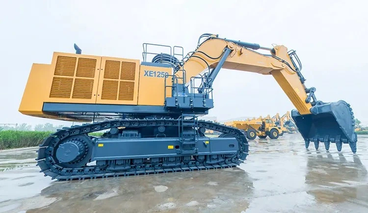 China 115ton Mining Crawler Hydraulic Excavator Xe1250 for European Market