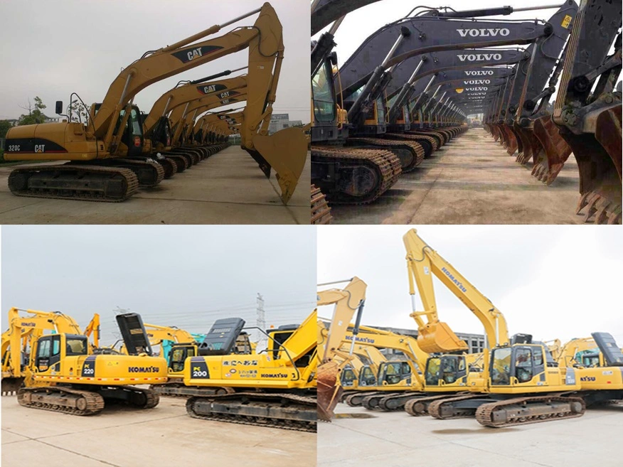 Second Hand Heavy Duty Equipment Escavadeira Usada PC210 PC300 PC350 PC360 Excavators Used Crawler Good Condition Excavator Komatsu 200 Price 220 PC200 PC220-8